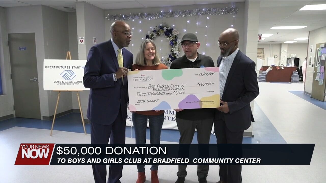Lima's Boys and Girls Club receives $50,000 donation